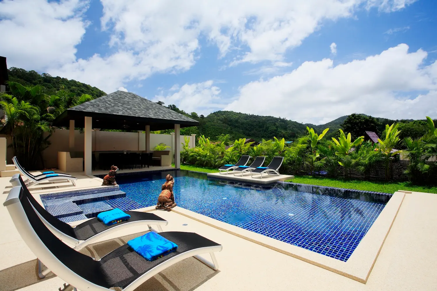 Amber Villa — Private pool