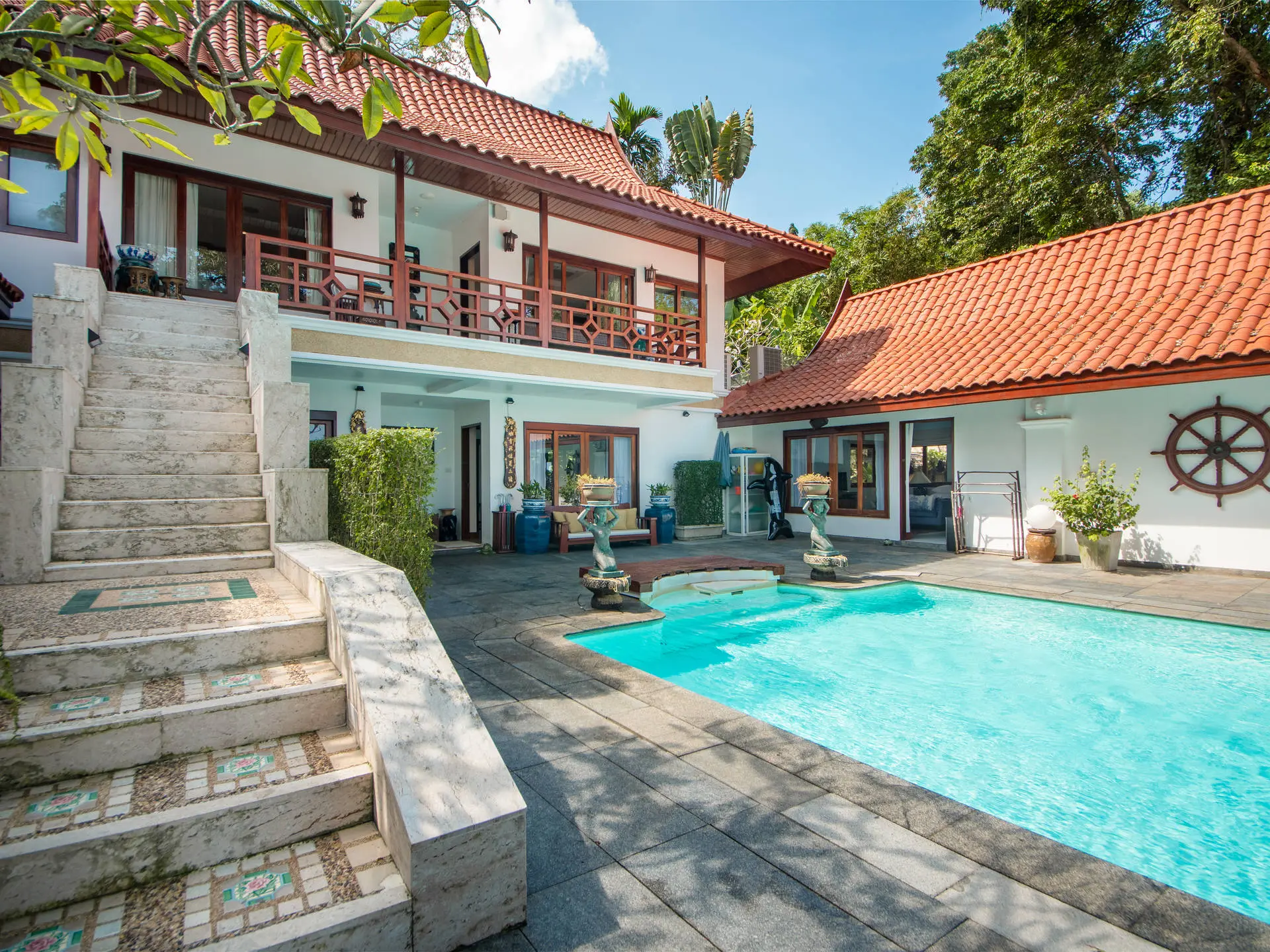 Baan Kata Keeree — Exterior de la villa