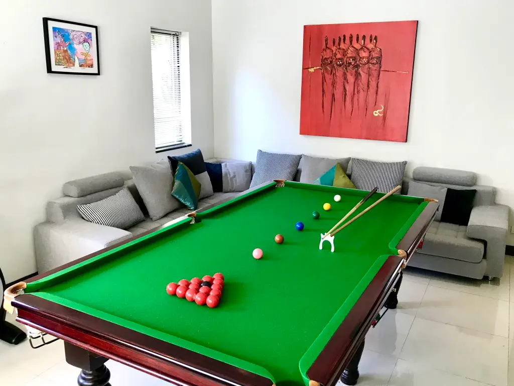 Emerald Villa — Games room