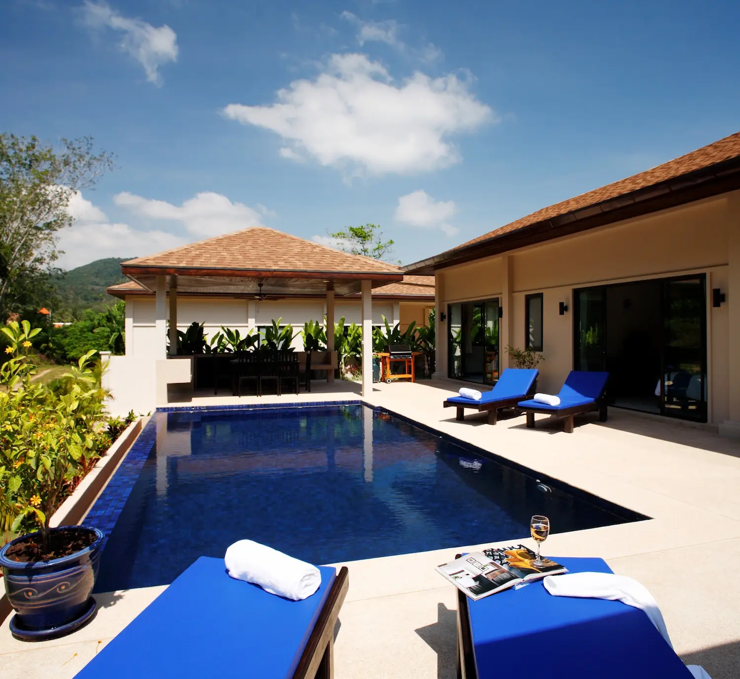 Gemstone Villa — Private pool