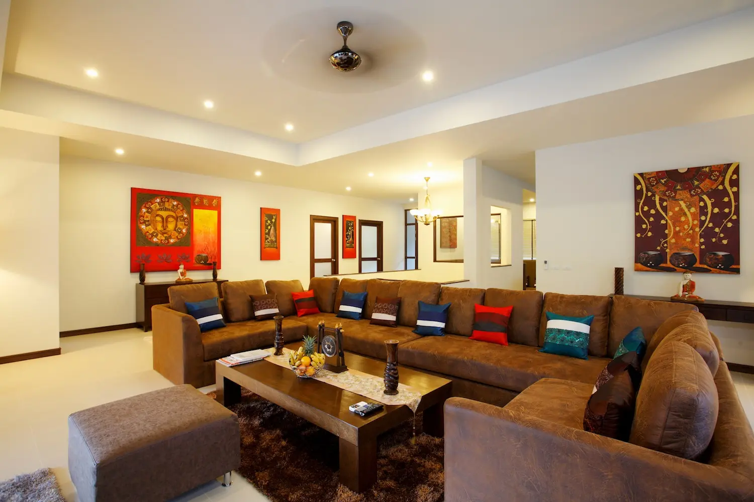 Ivory Villa — Living room