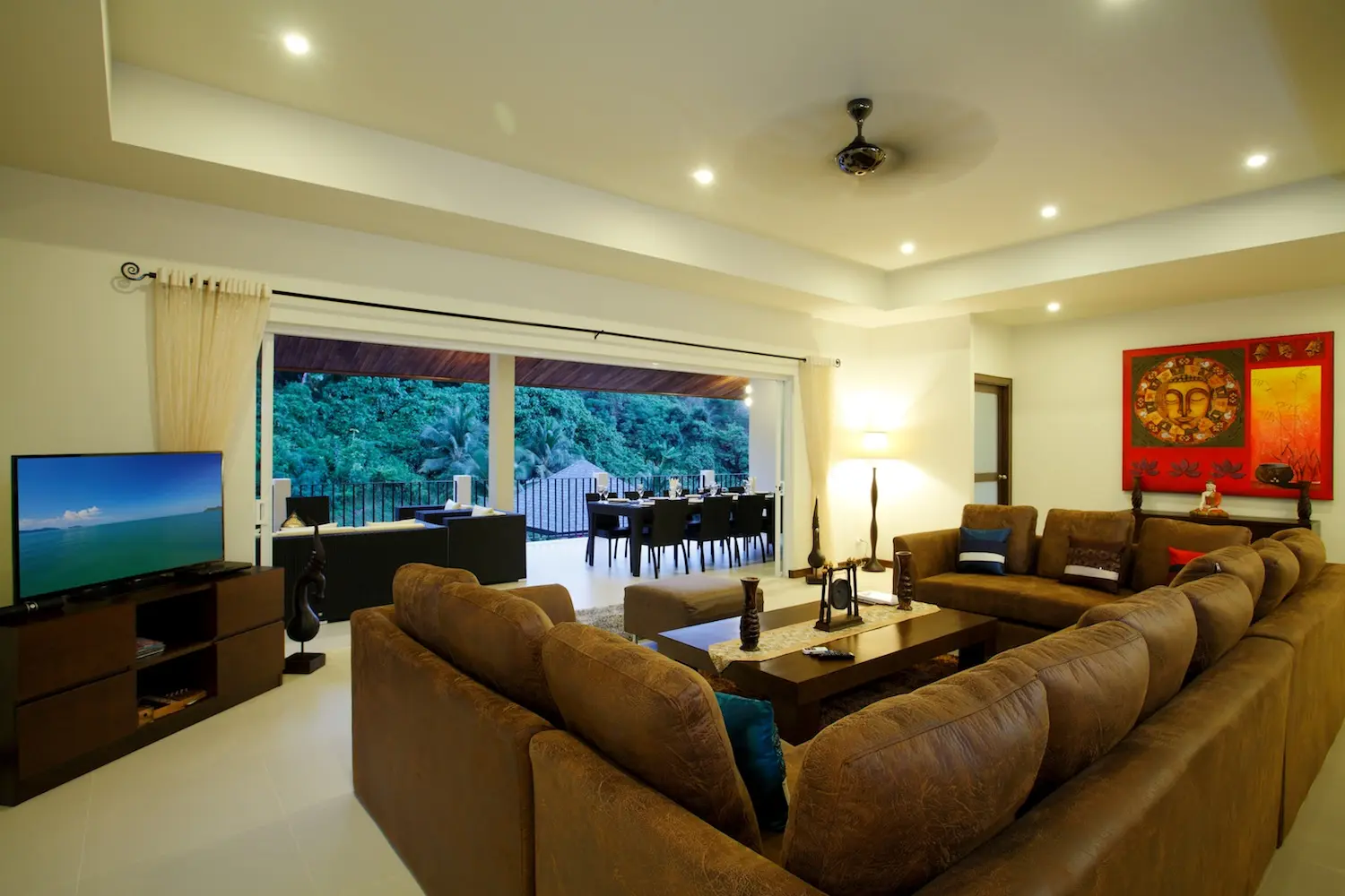 Ivory Villa — Living room