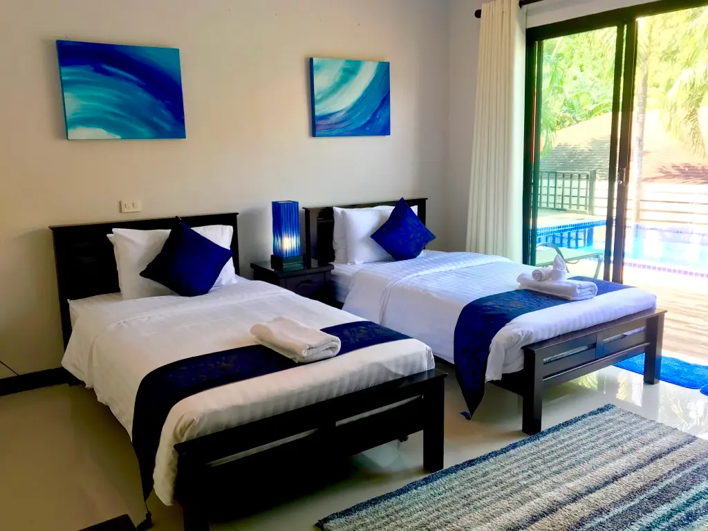Moonstone Villa — Twin bedroom