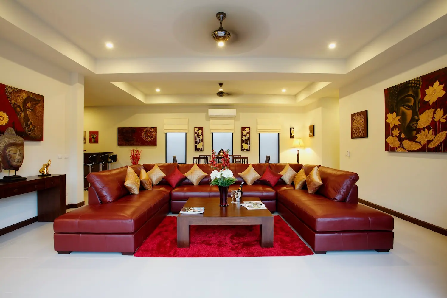 Ruby Villa — Living room