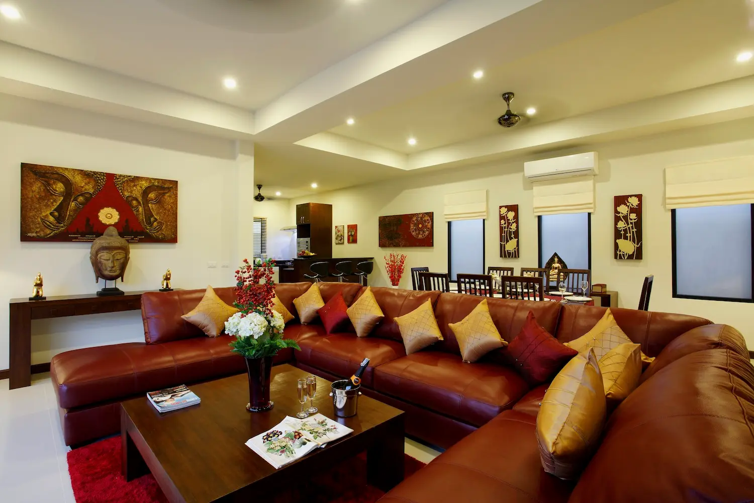 Ruby Villa — Living room