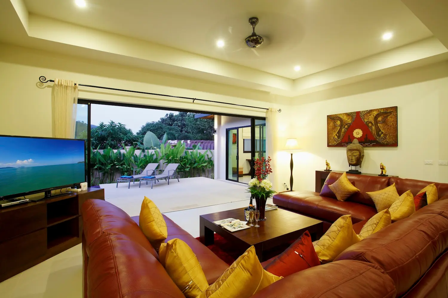 Ruby Villa — Living room