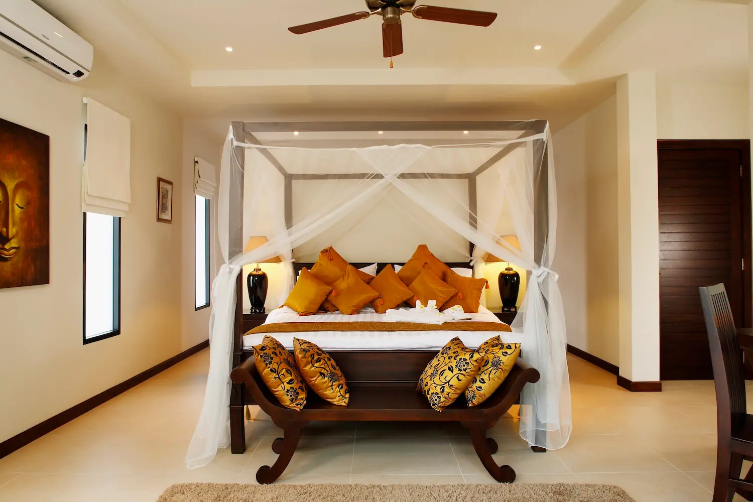 Sunstone Villa — Master bedroom