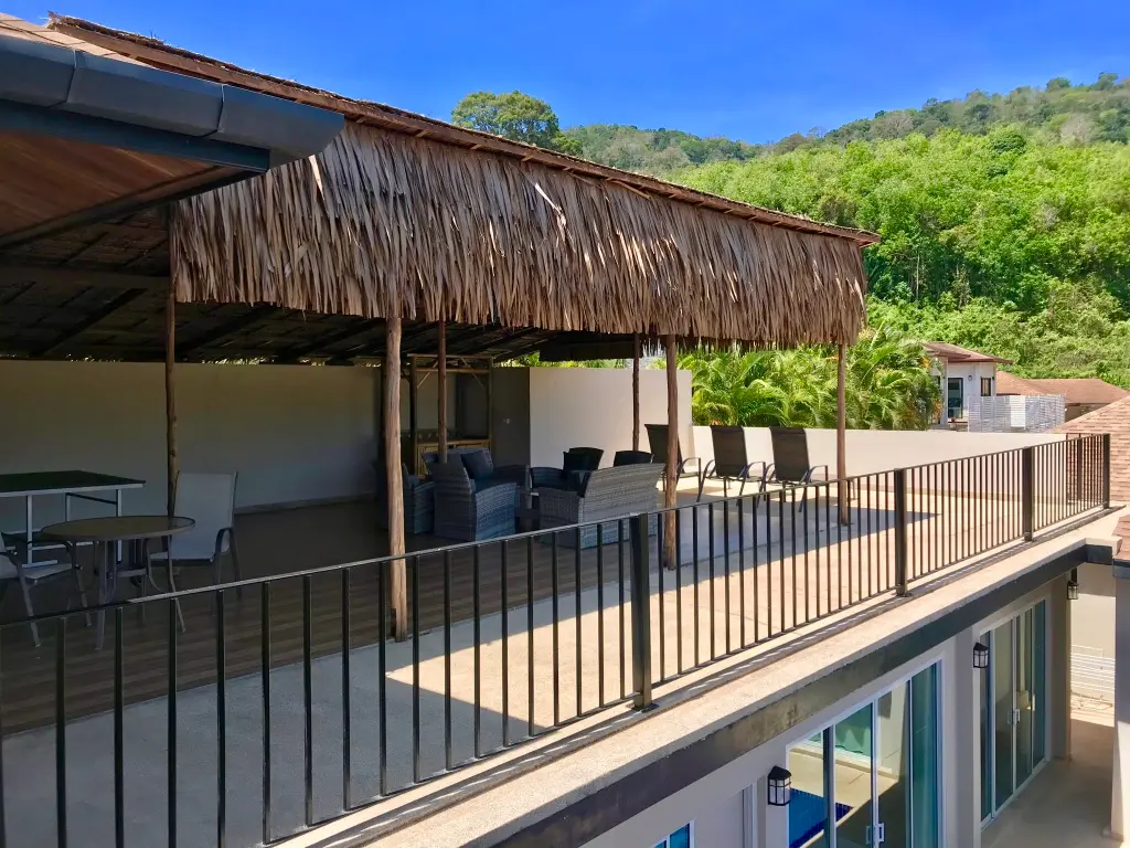 Topaz Villa — Roof terrace