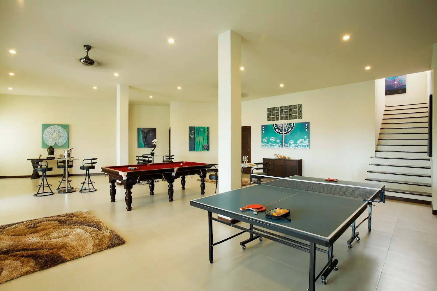 Turquoise View — Games room