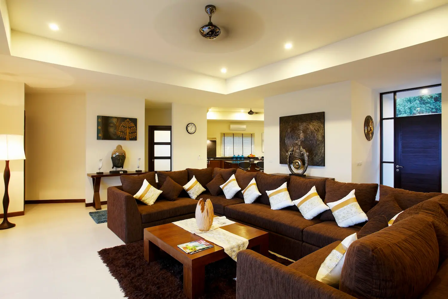 Turquoise View — Living room