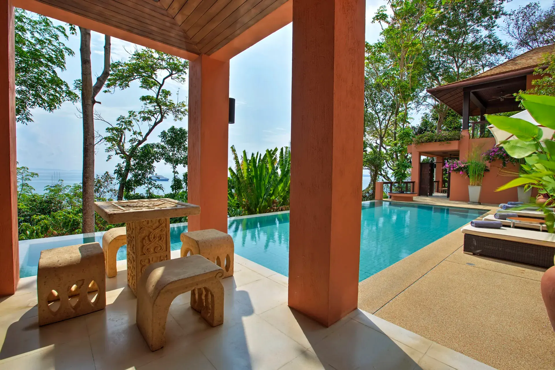 Villa Baan Panwa — Privat pool