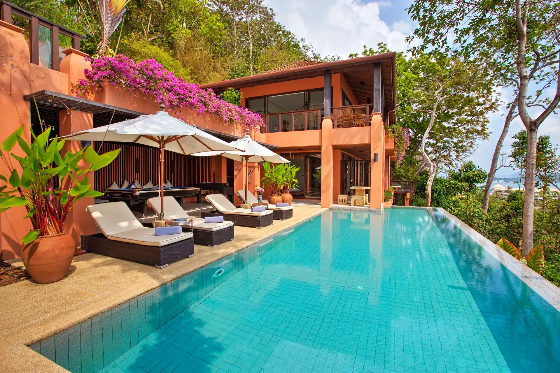 Villa Baan Panwa — Privat pool