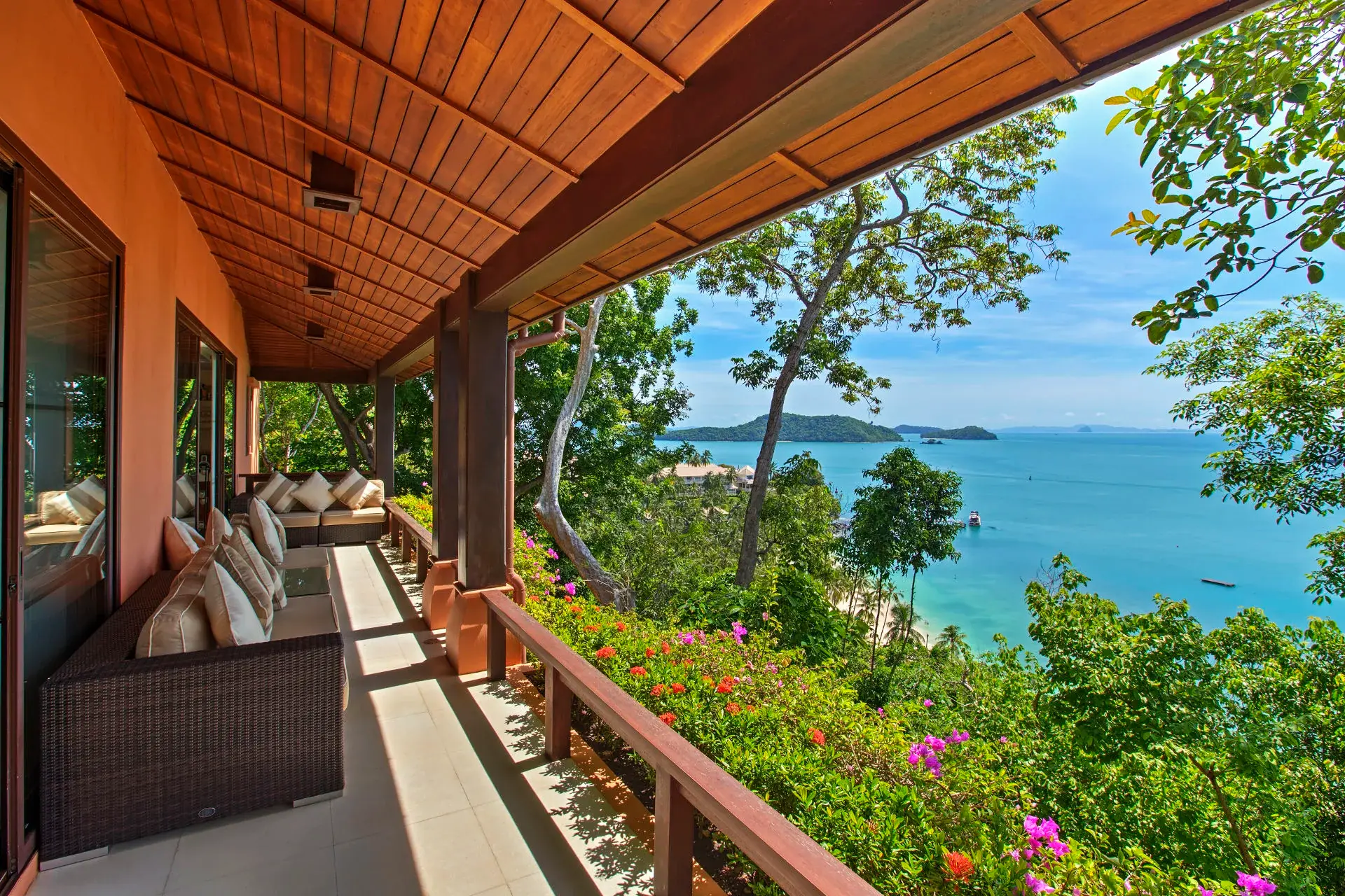 Villa Baan Panwa — Terrasse