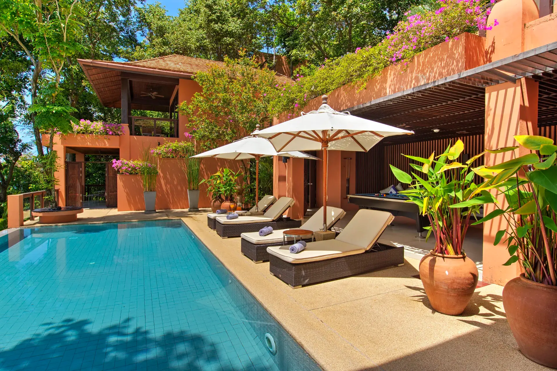Villa Baan Panwa — Privat pool
