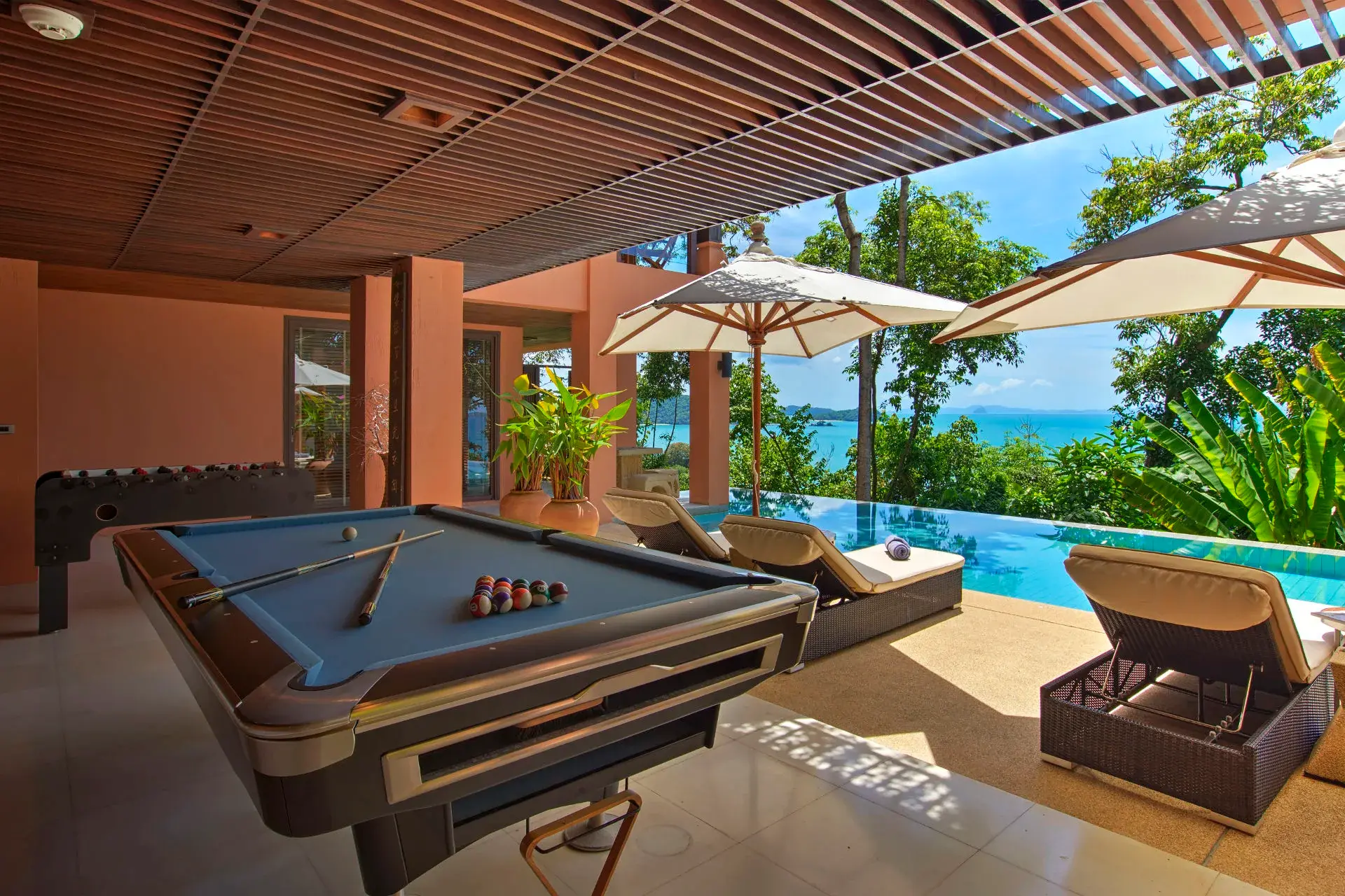 Villa Baan Panwa — Privat pool