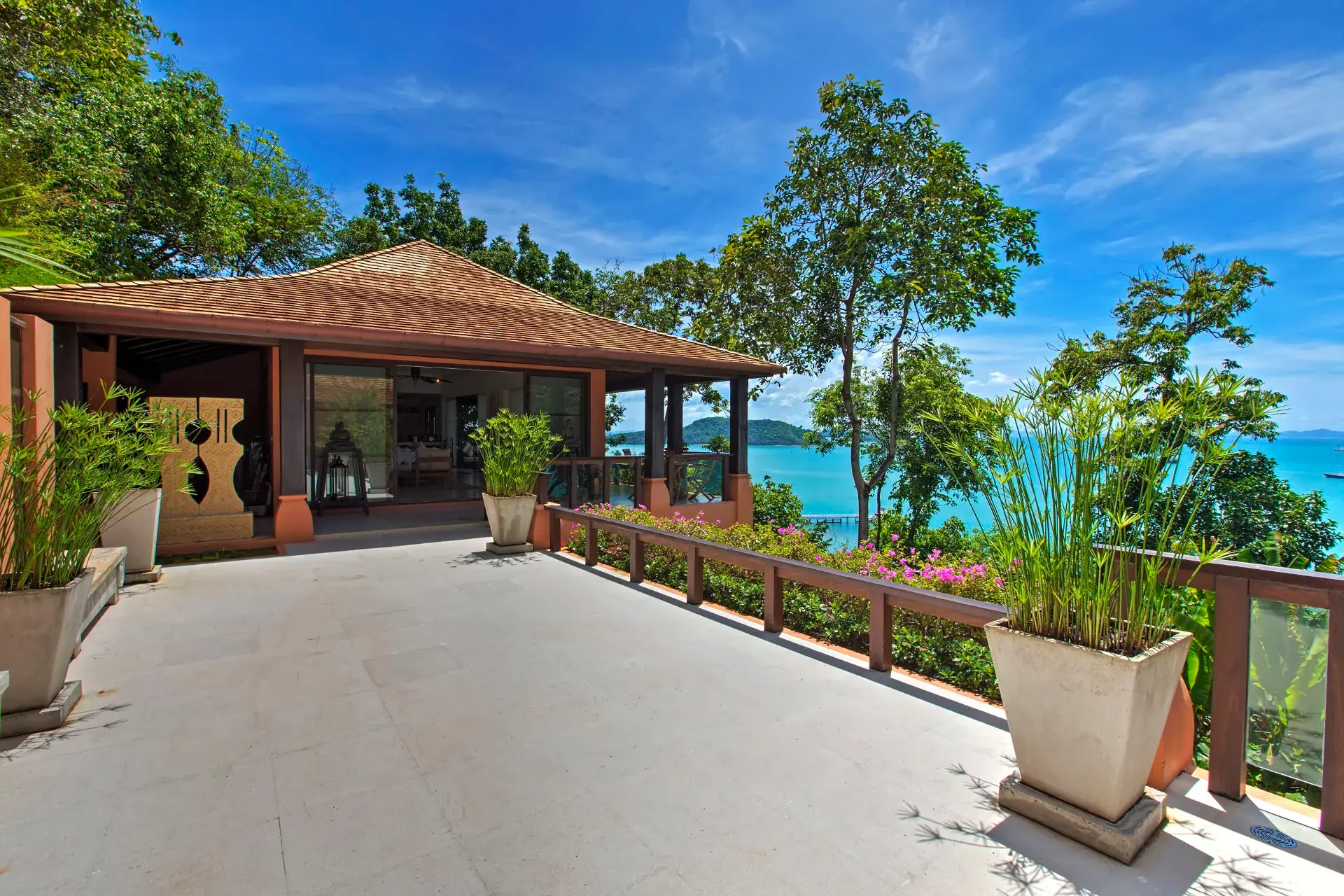 Villa Baan Panwa — Indgang