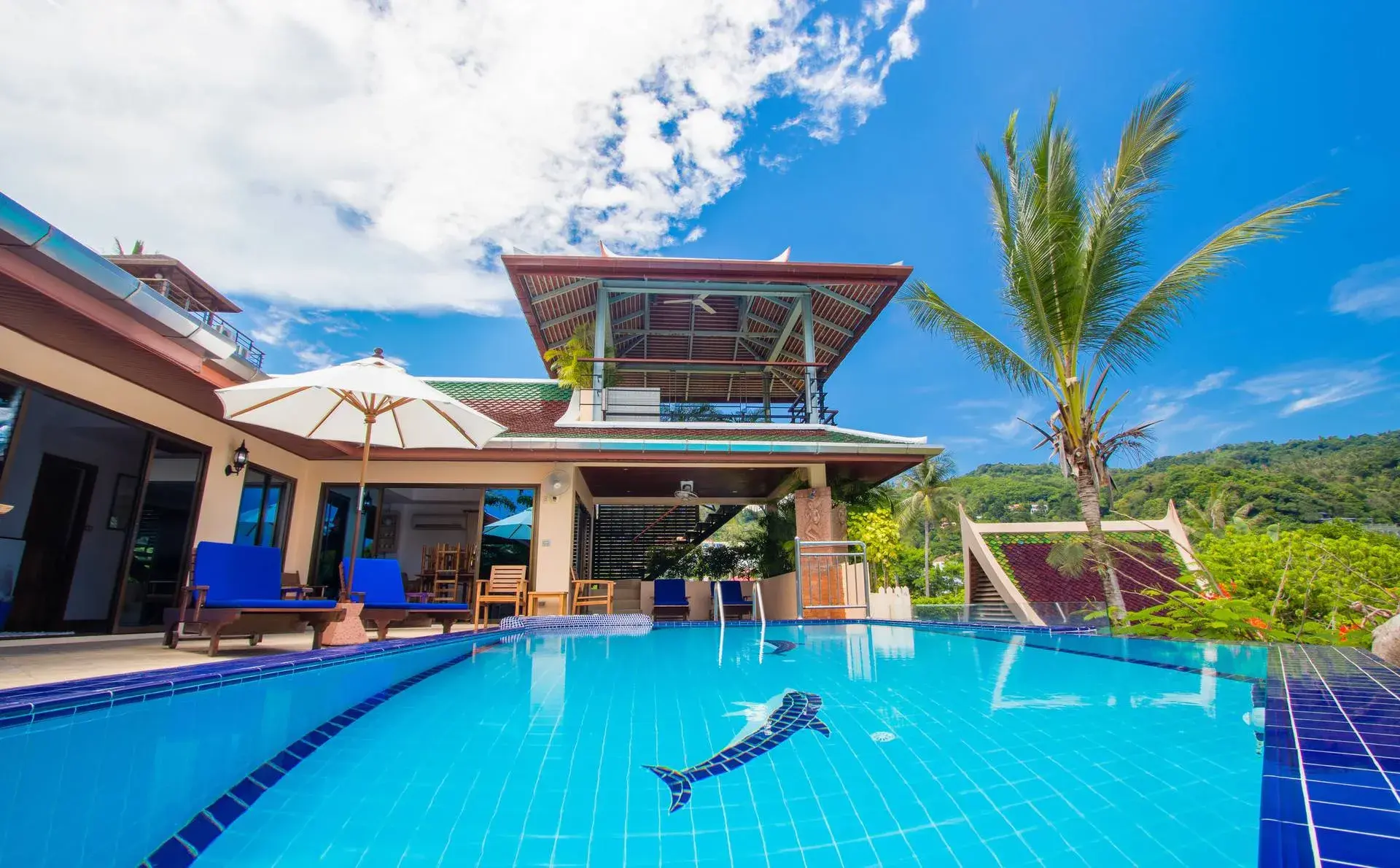 Villa Malee — Собственный бассейн