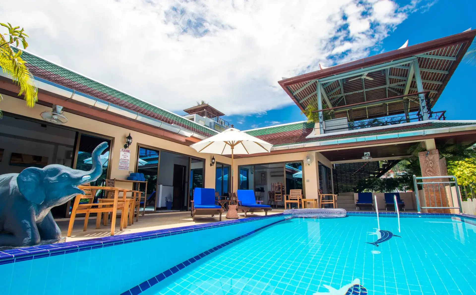 Villa Malee — Собственный бассейн