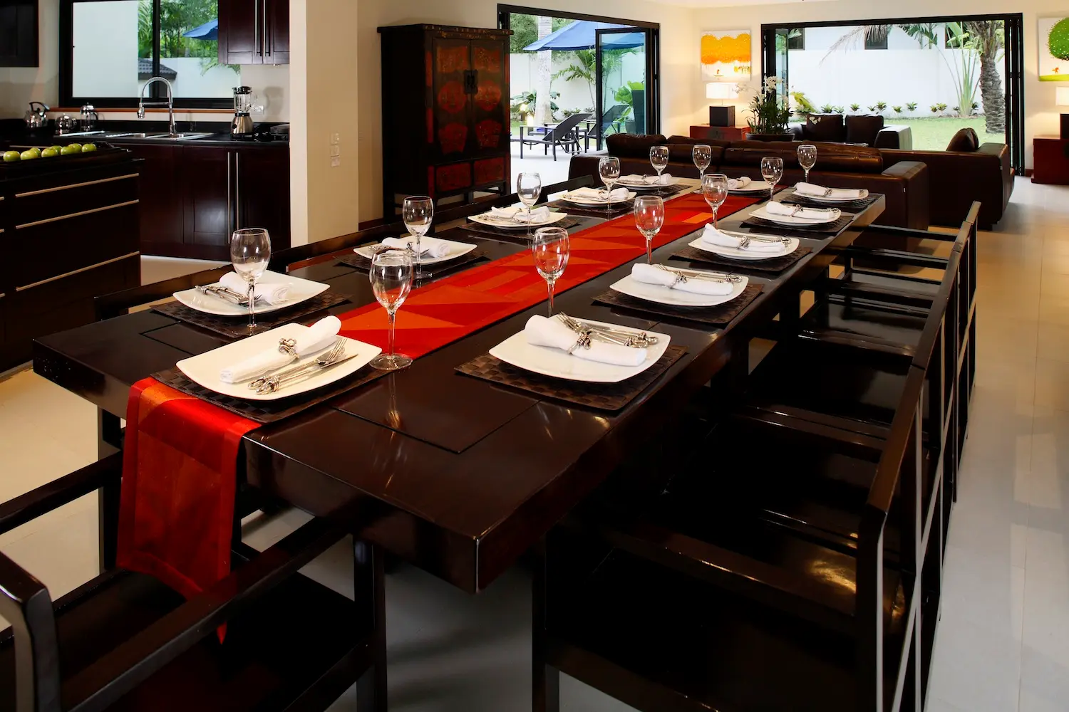 Villa Maria — Dining area